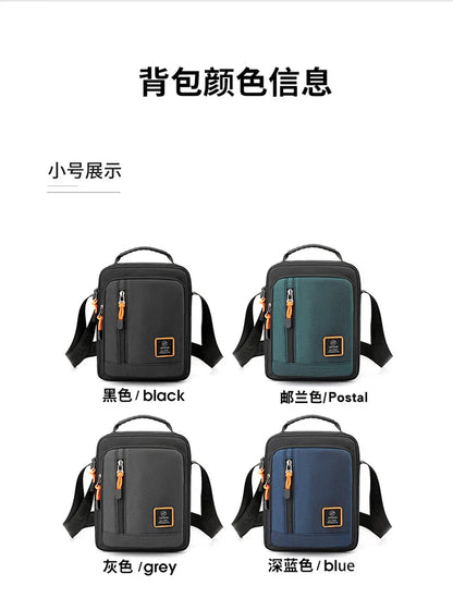 Multi-Function Men's Bag High Quality Nylon Man Messenger Bag Crossbody Bags Fashion Casual Men's Small Bag Handbag Shoulder