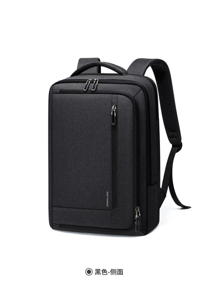GOLF Business Laptop Backpack Slim Waterproof Men Back Pack Black Lightweight Notebook Bag 15 6 Inch With Compartment Shockproof