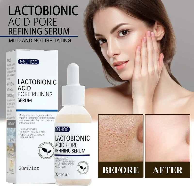 Lactobionic Acid Pore Refining Facial Serum - Anti-Aging & Brightening